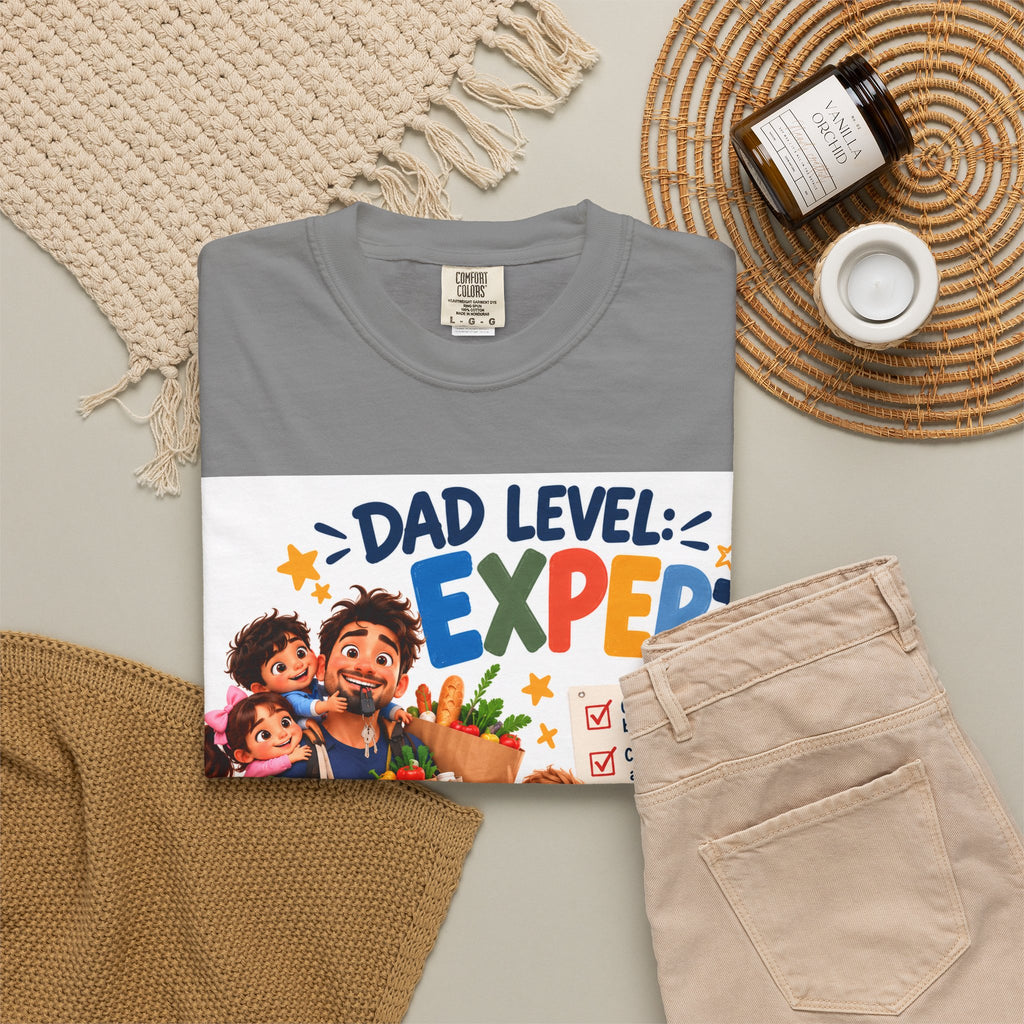 Dad Level: Expert Family Trip T-Shirt