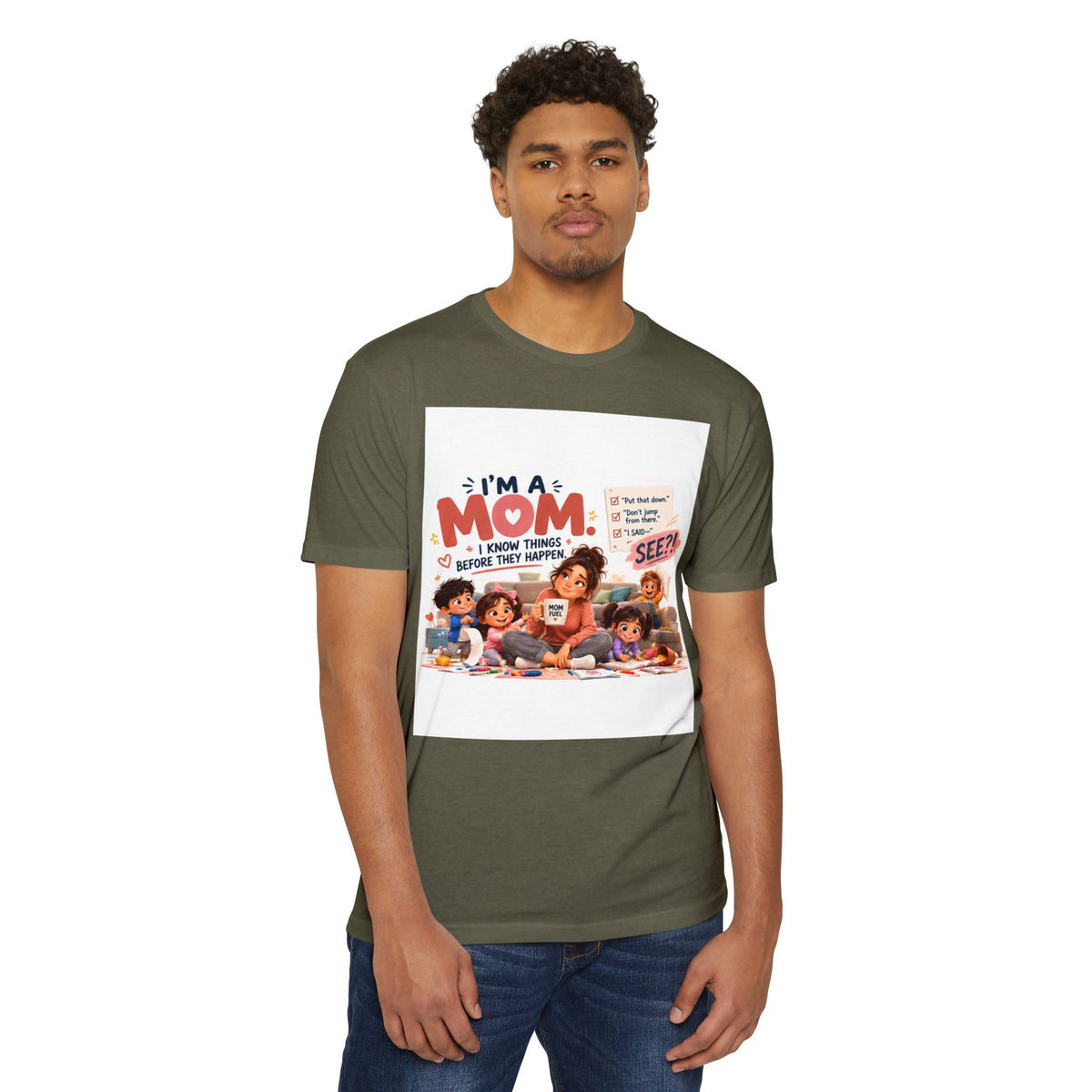 T-Shirt – “I’m a Mom” Funny Motherhood and Kids Graphic