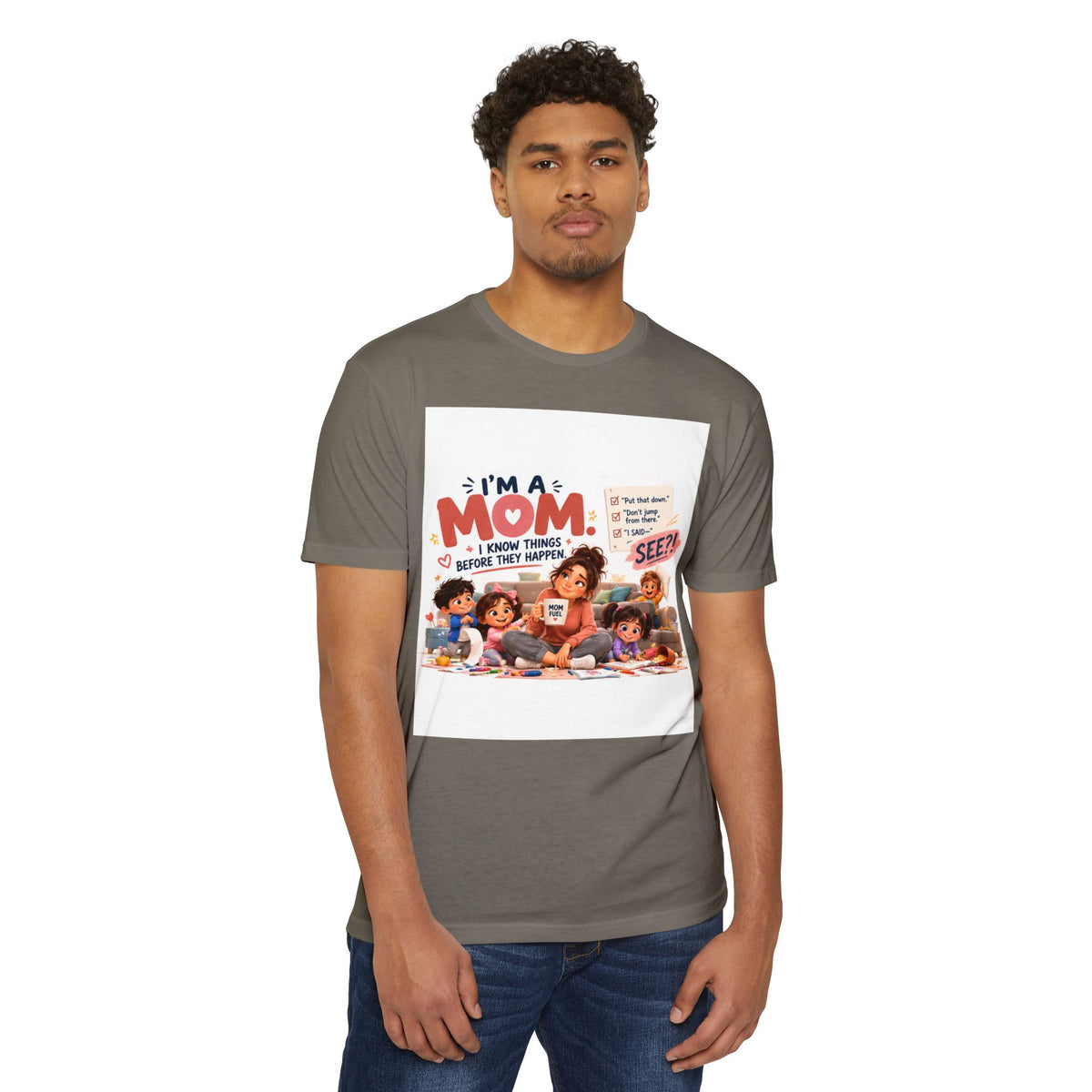 T-Shirt – “I’m a Mom” Funny Motherhood and Kids Graphic