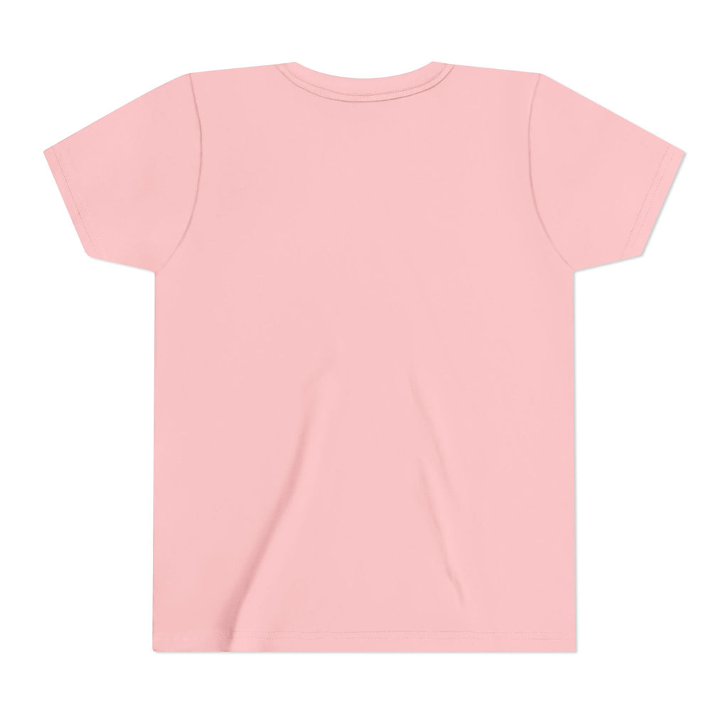 Youth Tee — "Too Cute to Go to Bed" Bedtime Graphic Shirt