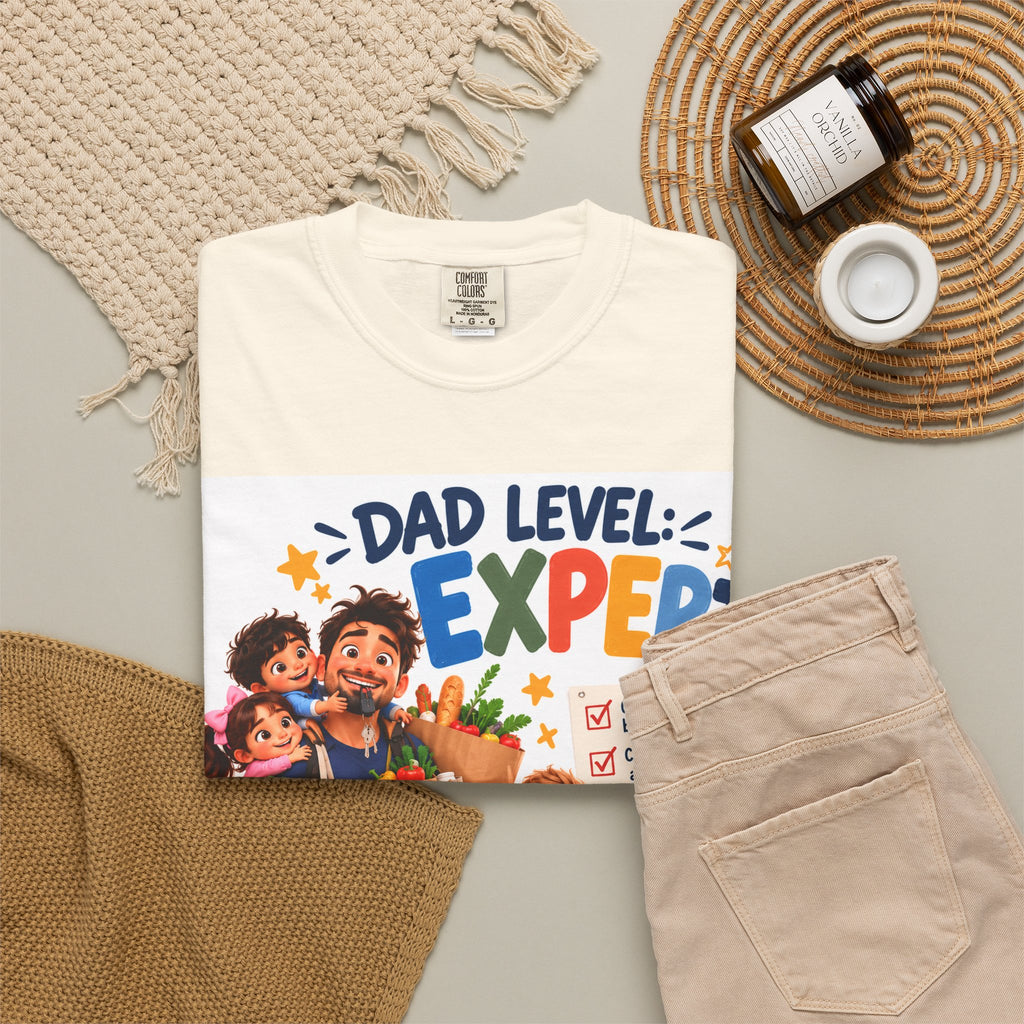 Dad Level: Expert Family Trip T-Shirt