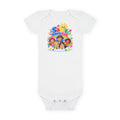Happy Kids Musical Baby Onesie – Colorful Sun & Smiling Faces