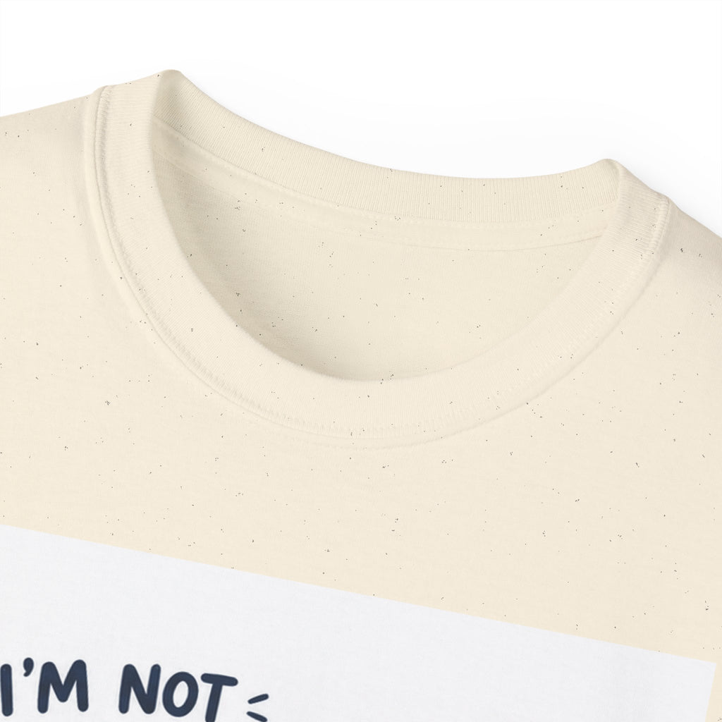Kids' T-Shirt — "I'm Not Messy... I'm Creative!" Cute Boy & Puppy Art