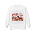 Mom Life Crewneck Sweatshirt - "I'm a Mom, I Know Things" Cute Family Illustration