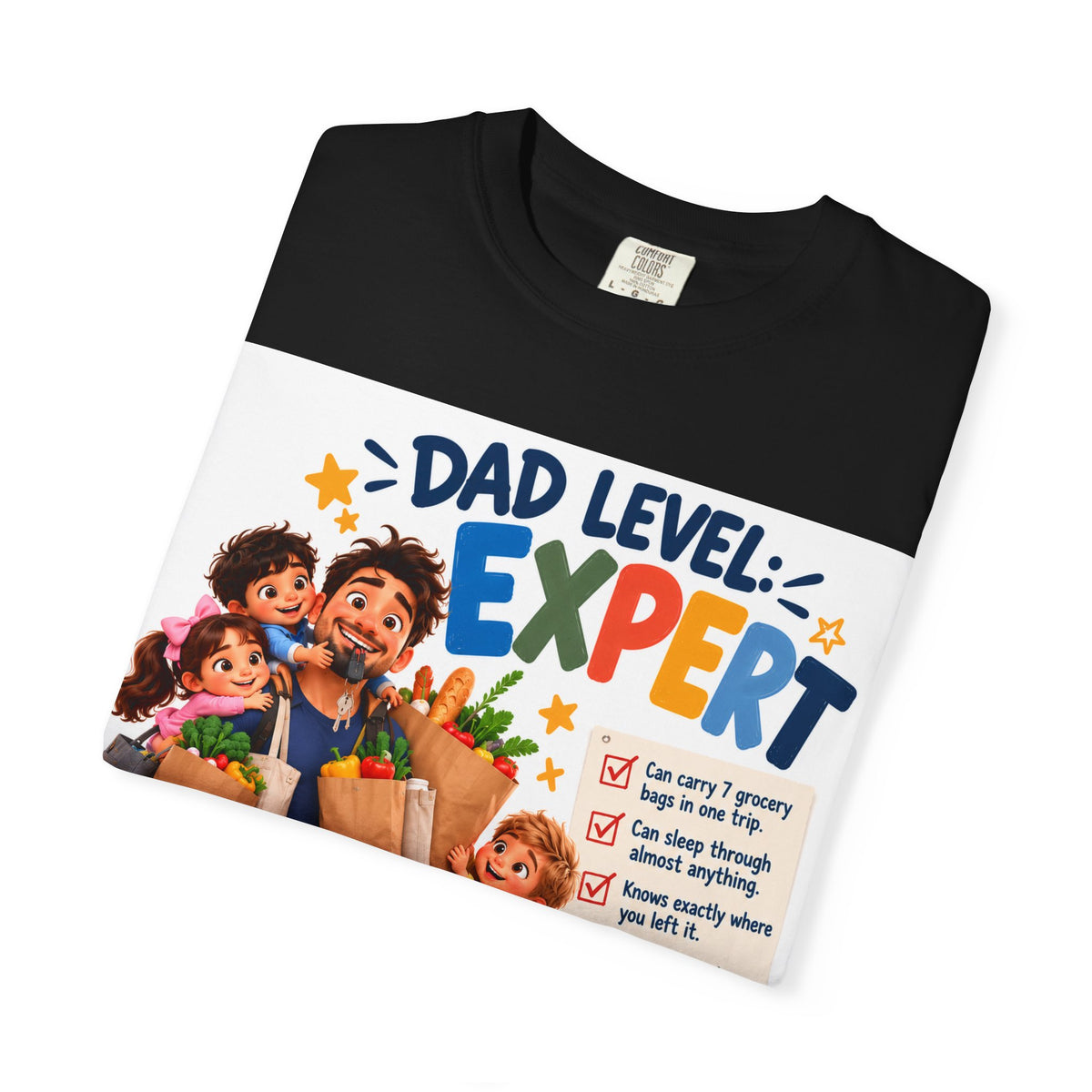 Dad Level: Expert Family Trip T-Shirt