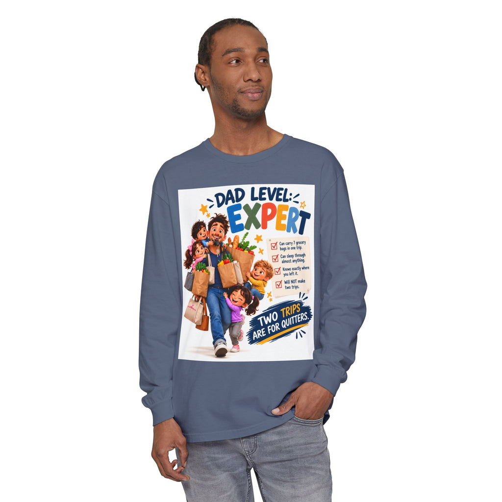 Dad Level Expert Long Sleeve T-Shirt
