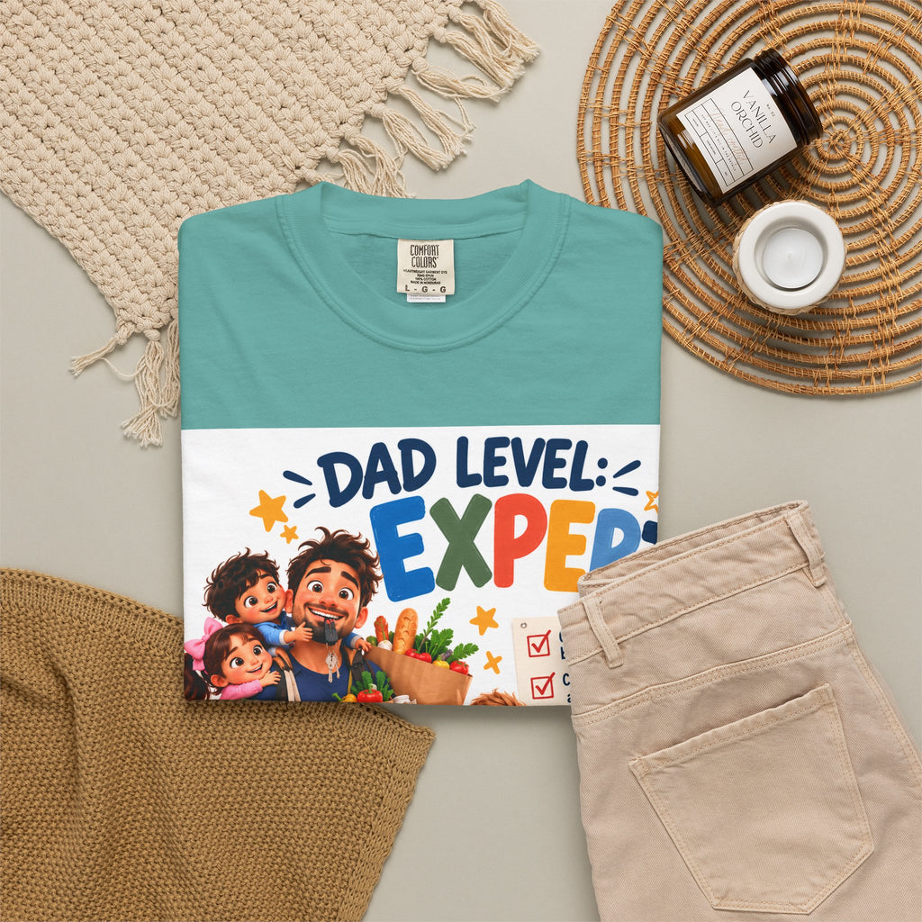 Dad Level: Expert Family Trip T-Shirt