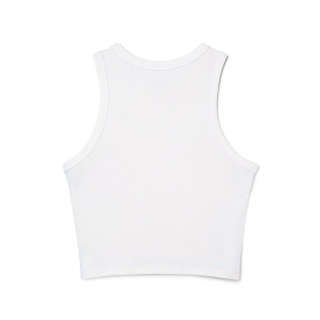 Racer Tank - "I Made Tiny Humans" Cute Mom Graphic Tank Top