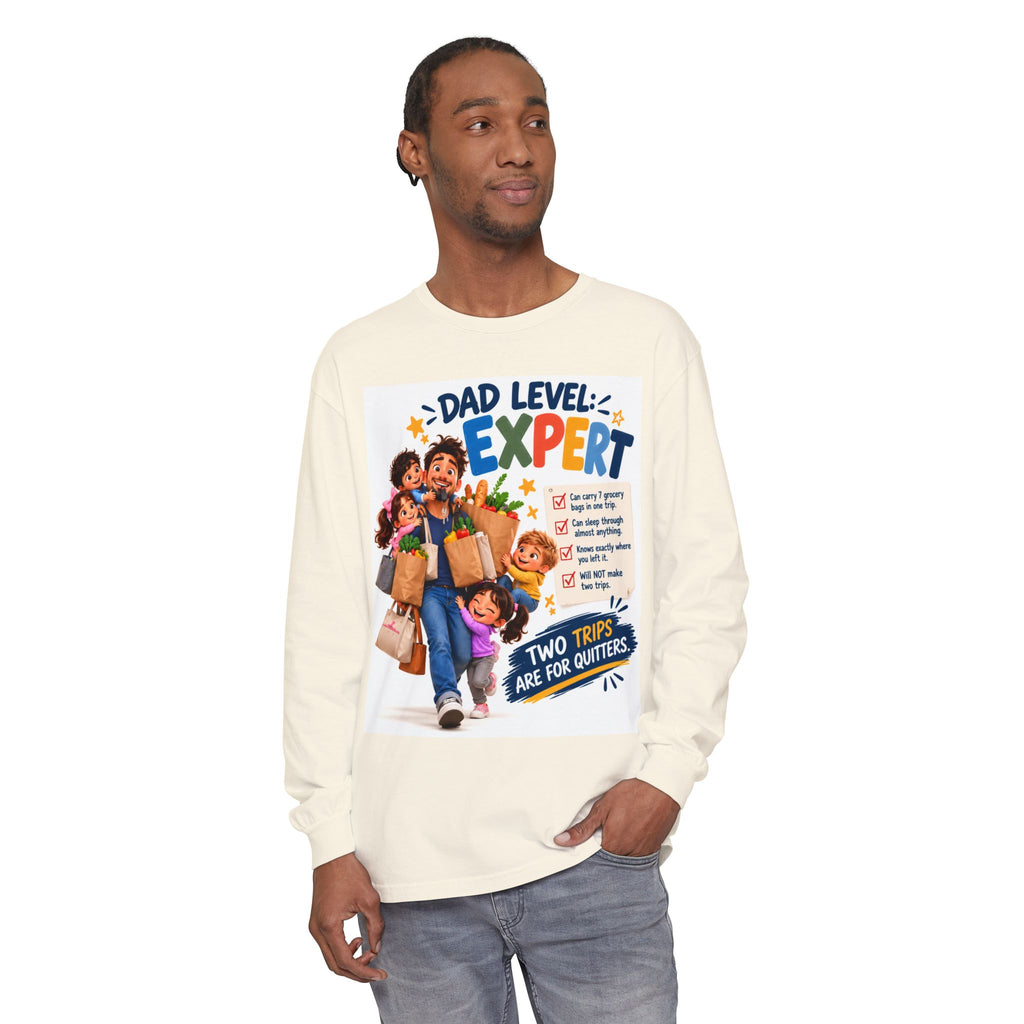 Dad Level Expert Long Sleeve T-Shirt