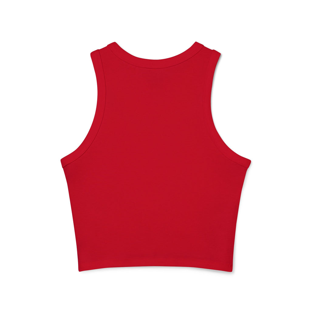 Racer Tank - "I Made Tiny Humans" Cute Mom Graphic Tank Top