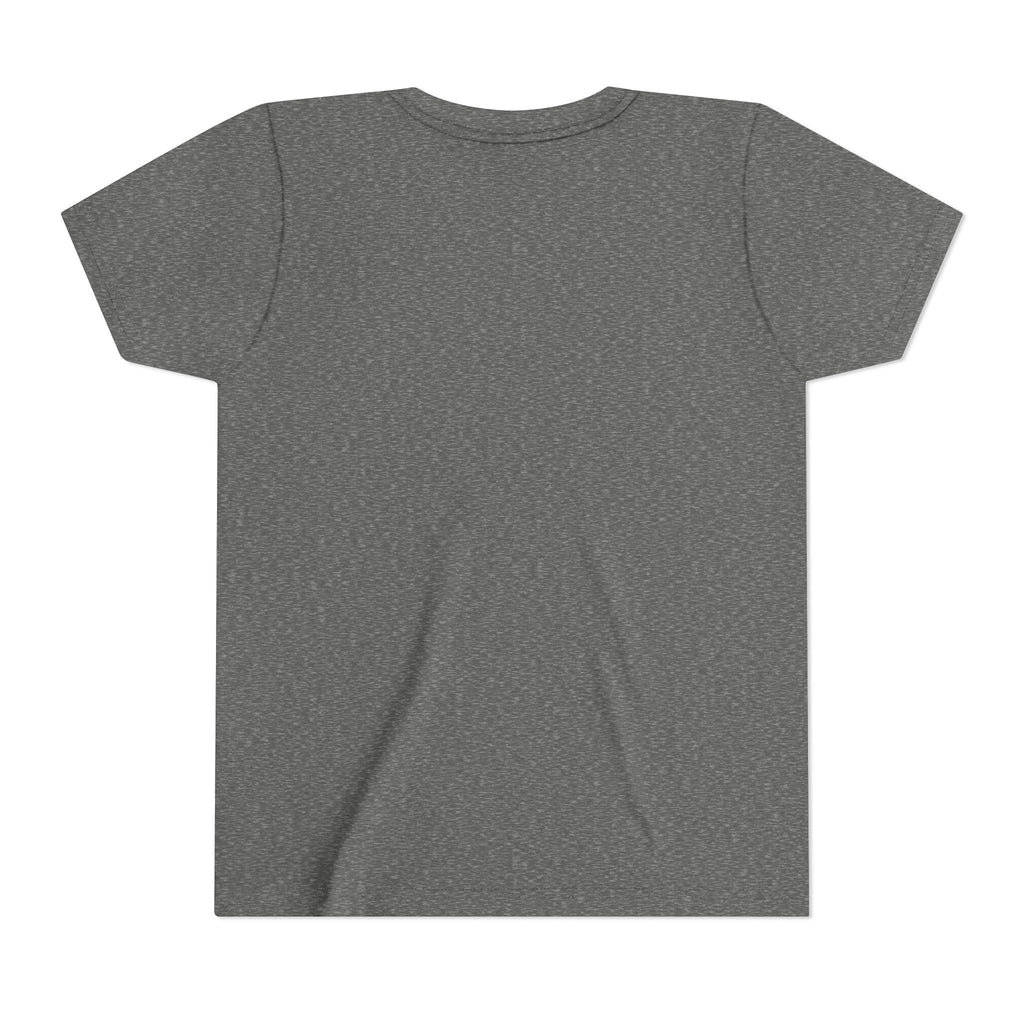 Youth Tee — "Too Cute to Go to Bed" Bedtime Graphic Shirt