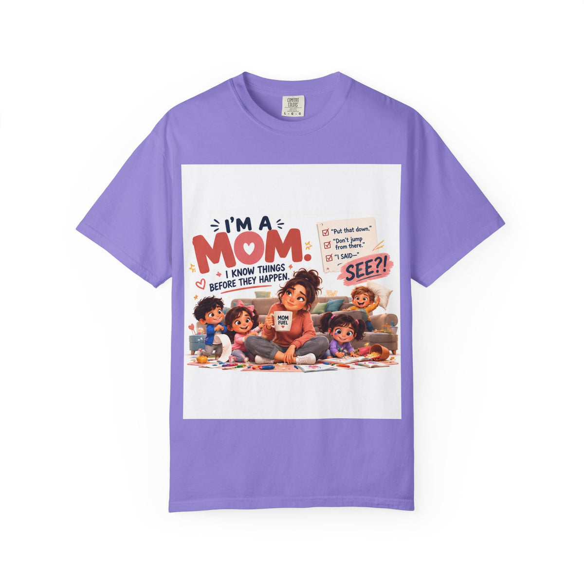 I'm a Mom Graphic T-Shirt – Funny Motherhood Family Design