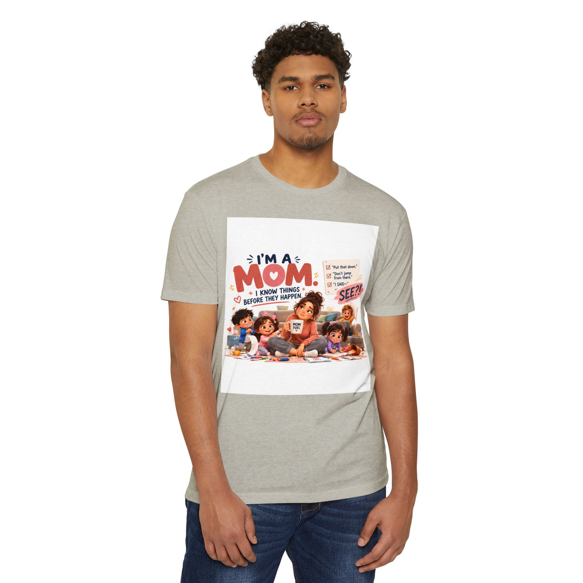 T-Shirt – “I’m a Mom” Funny Motherhood and Kids Graphic