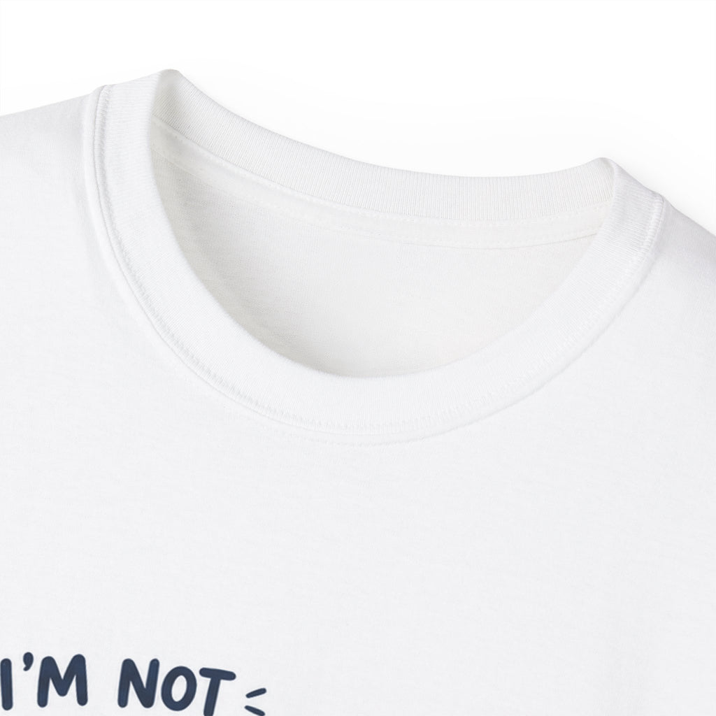 Kids' T-Shirt — "I'm Not Messy... I'm Creative!" Cute Boy & Puppy Art