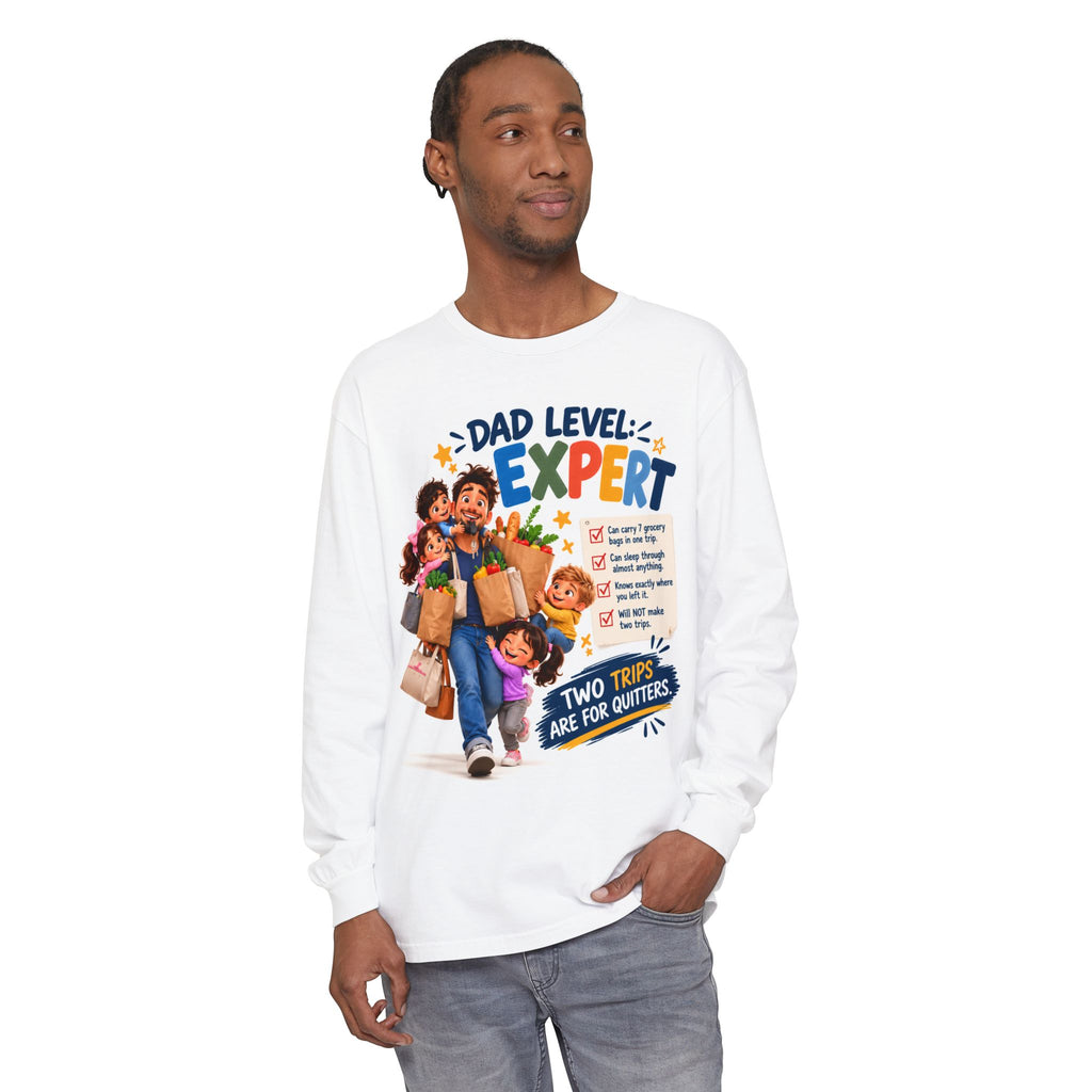 Dad Level Expert Long Sleeve T-Shirt
