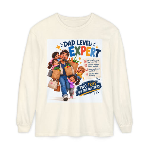 Dad Level Expert Long Sleeve T-Shirt