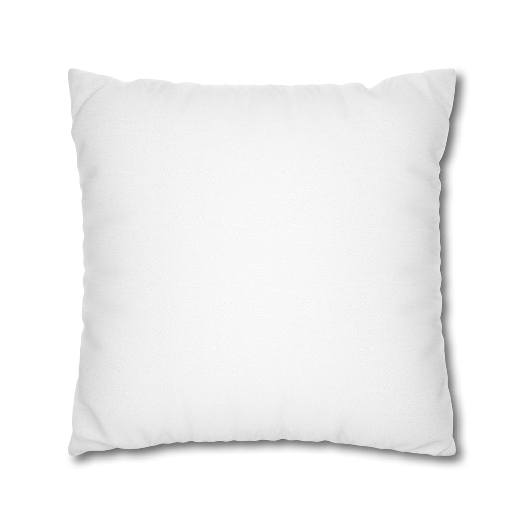 Personalized Kids Pillow — "Sam's Happy Kids" Colorful Cartoon Square Cushion