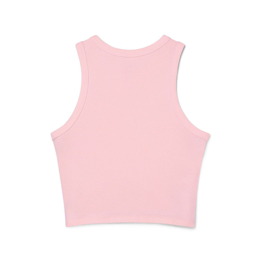 Racer Tank - "I Made Tiny Humans" Cute Mom Graphic Tank Top