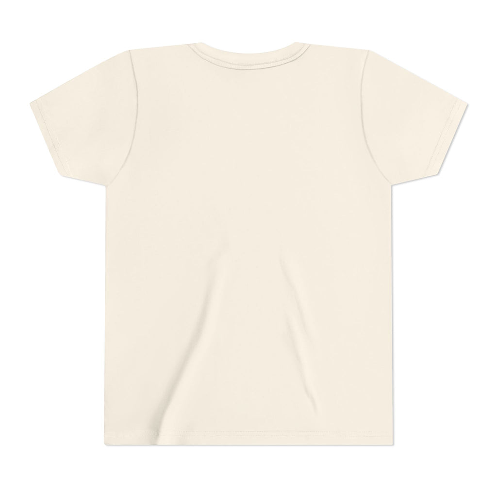 Youth Tee — "Too Cute to Go to Bed" Bedtime Graphic Shirt