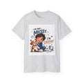Kids' T-Shirt — "I'm Not Messy... I'm Creative!" Cute Boy & Puppy Art