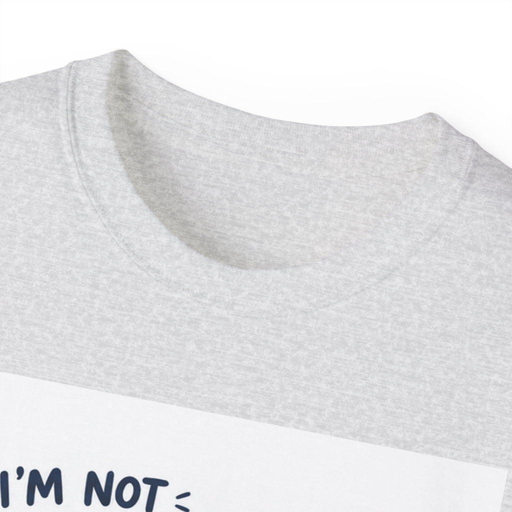 Kids' T-Shirt — "I'm Not Messy... I'm Creative!" Cute Boy & Puppy Art