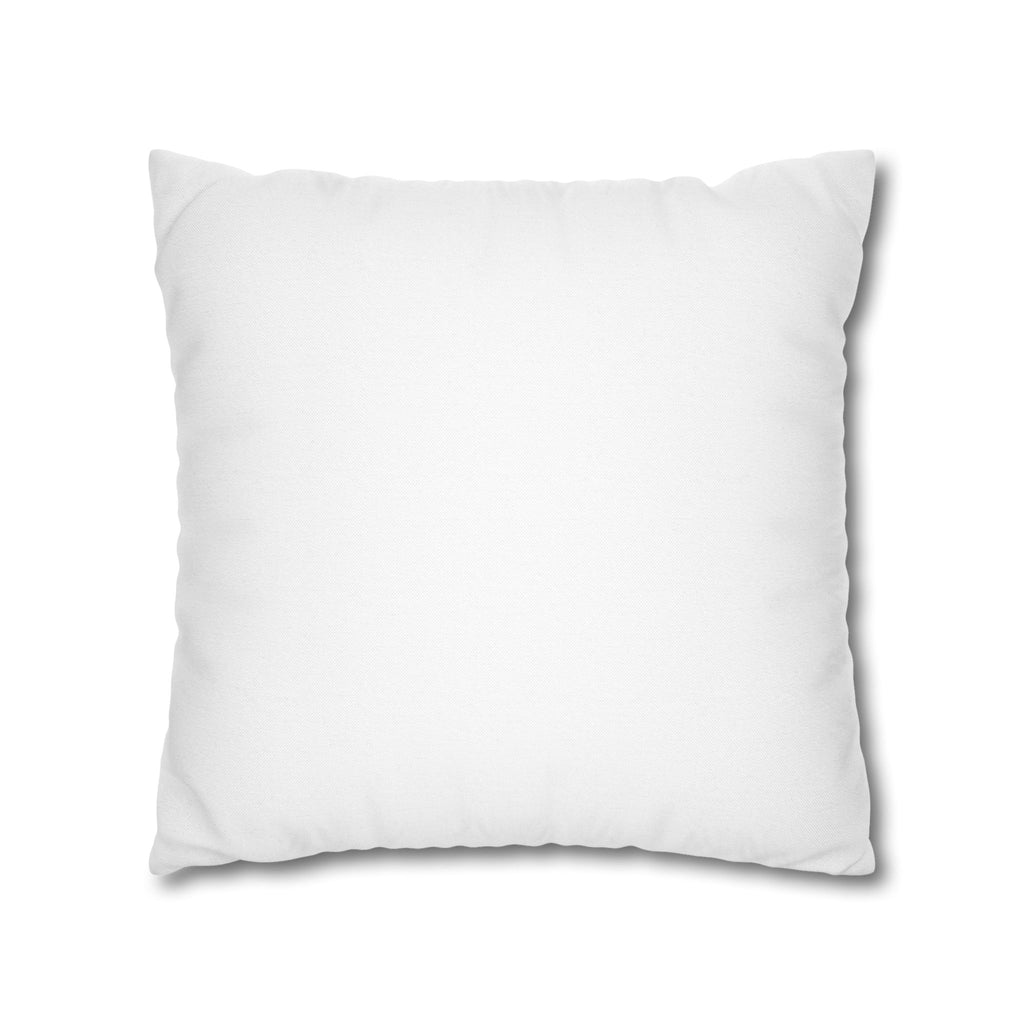 Personalized Kids Pillow — "Sam's Happy Kids" Colorful Cartoon Square Cushion