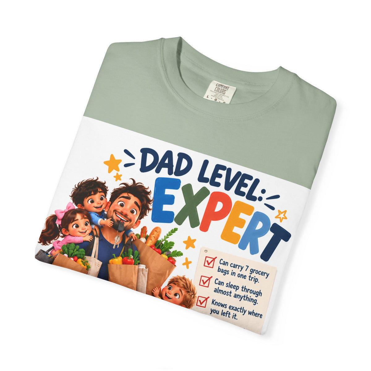 Dad Level: Expert Family Trip T-Shirt